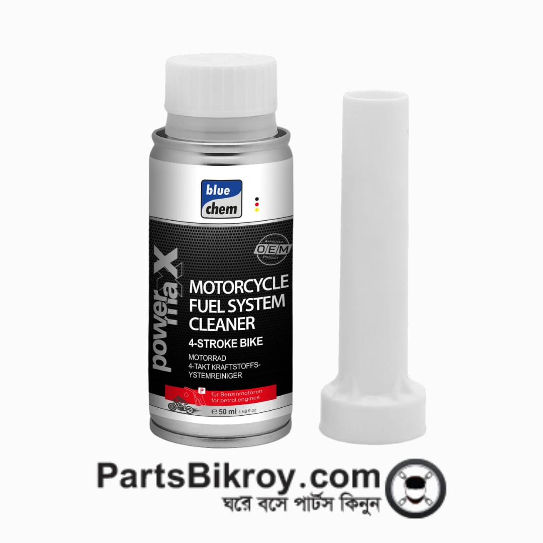 33027E-PRC 50ML MOTORCYCLE FUEL SYSTEM CLEANER 4-STROKE BIKE