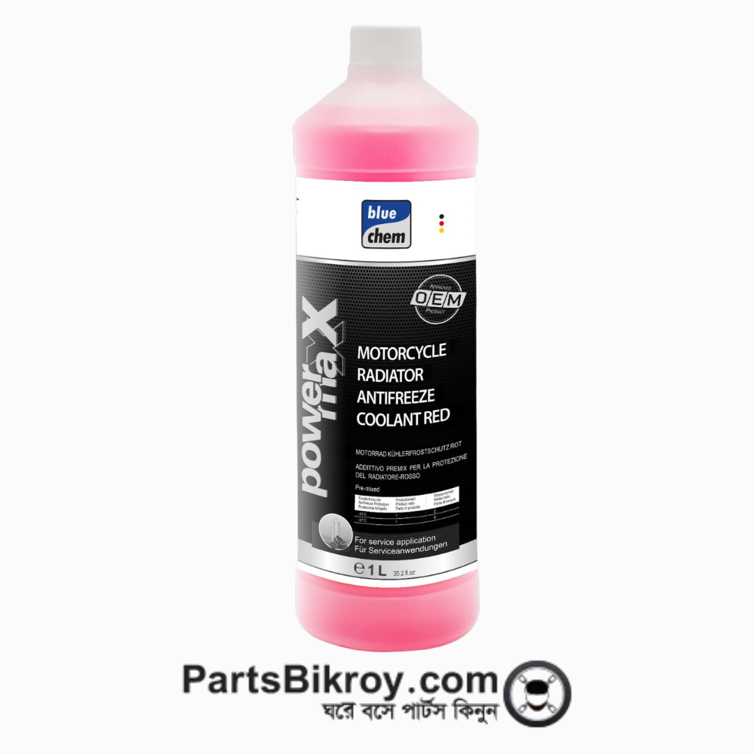 32061E-PRC 1L MOTORCYCLE RADIATOR ANTIFREEZE COOLANT RED