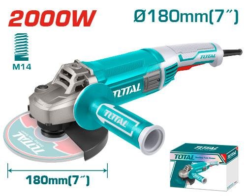 TOTAL TG12018026 2000W Angle Grinder 180mm
