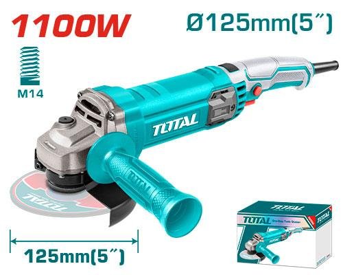 TOTAL TG11012556 1100W Angle Grinder 125mm