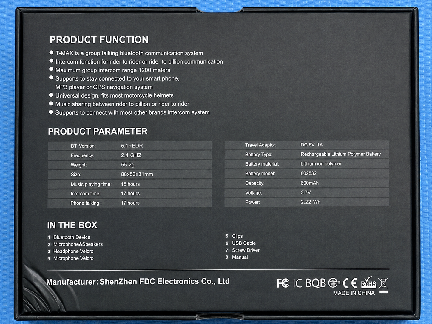 T Max S Pro Communicator angle 2