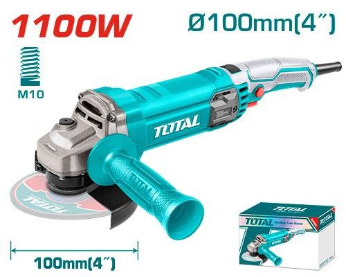 TOTAL TG11010056 1100W Angle Grinder 100mm