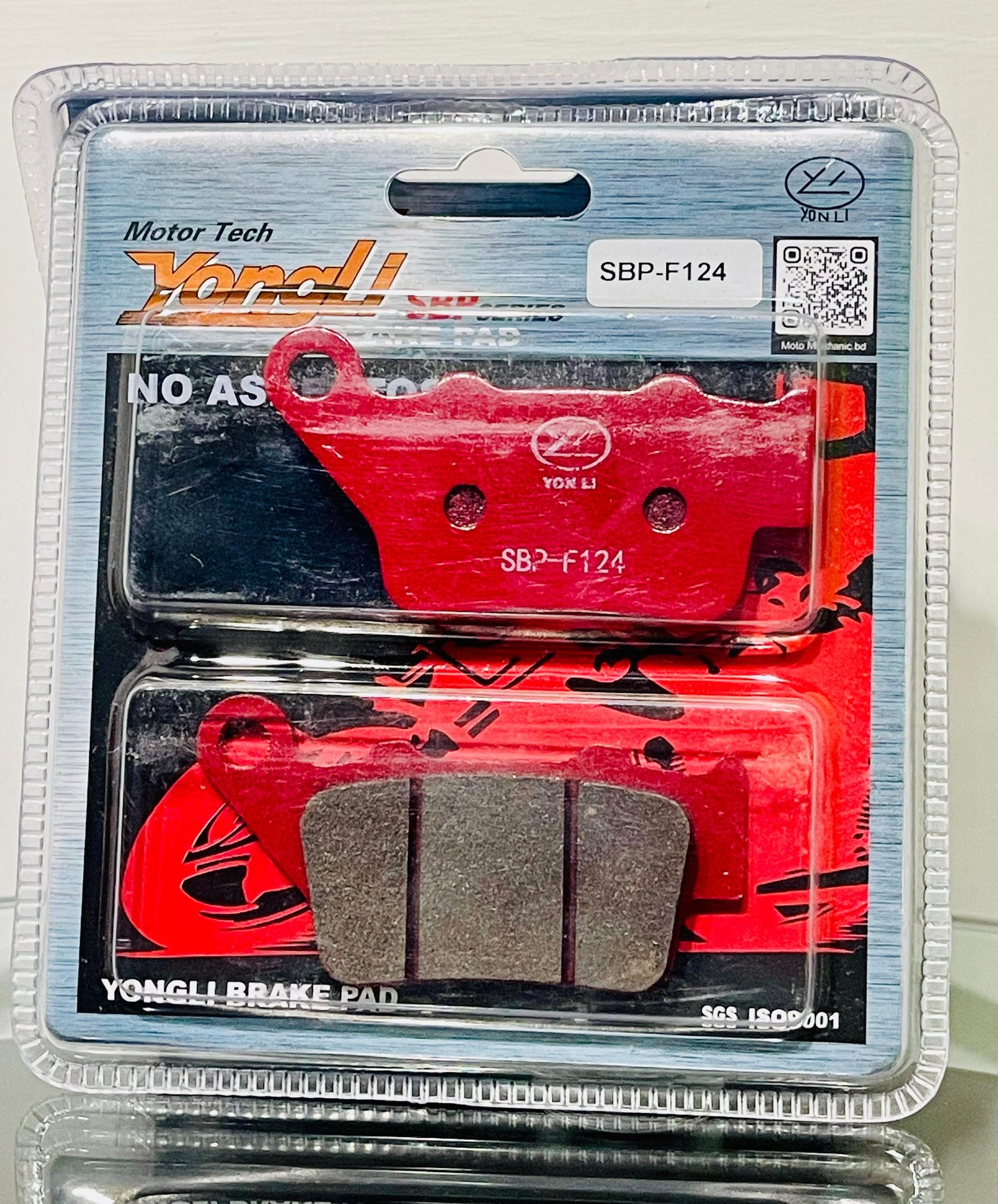 YongLi Brake Pad Set for Suzuki New Gixxer 155 – Front & Rear angle 3