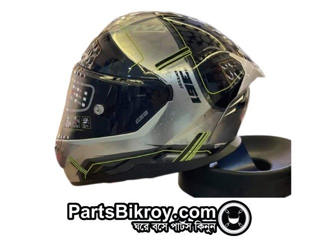 GSB S-361GT Silver Interstellar Helmet Price In Bangladesh