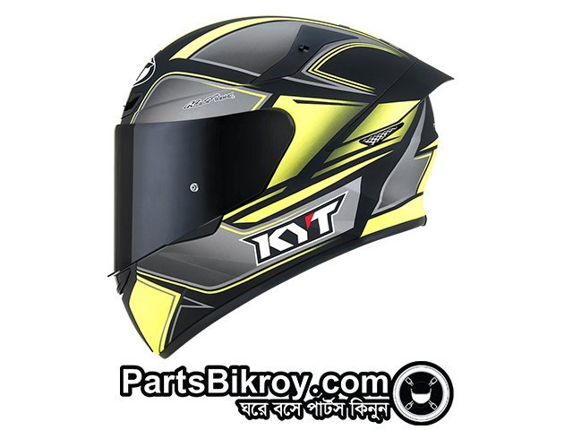 KYT TT Course Tourist Yellow Fluo