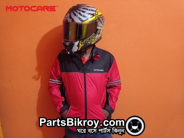 Motocare Winter Winbreaker Red Black