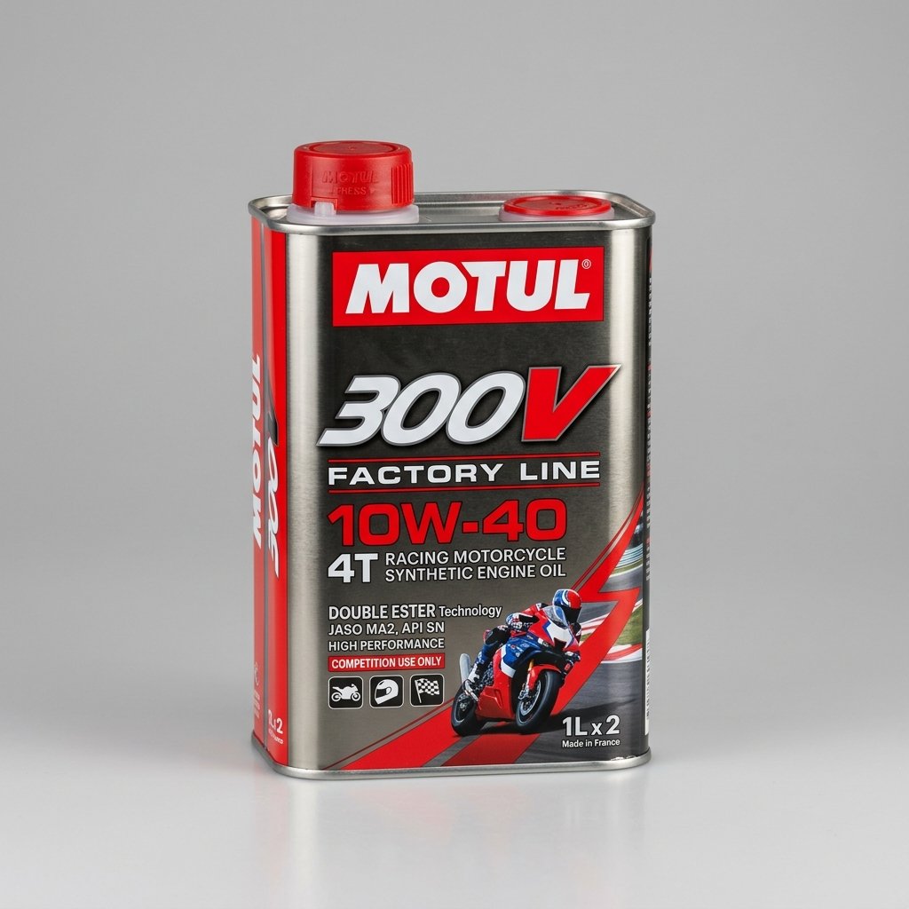 Motul 300V Factory Line 10W-40 Double Ester Racing Oil (1L)