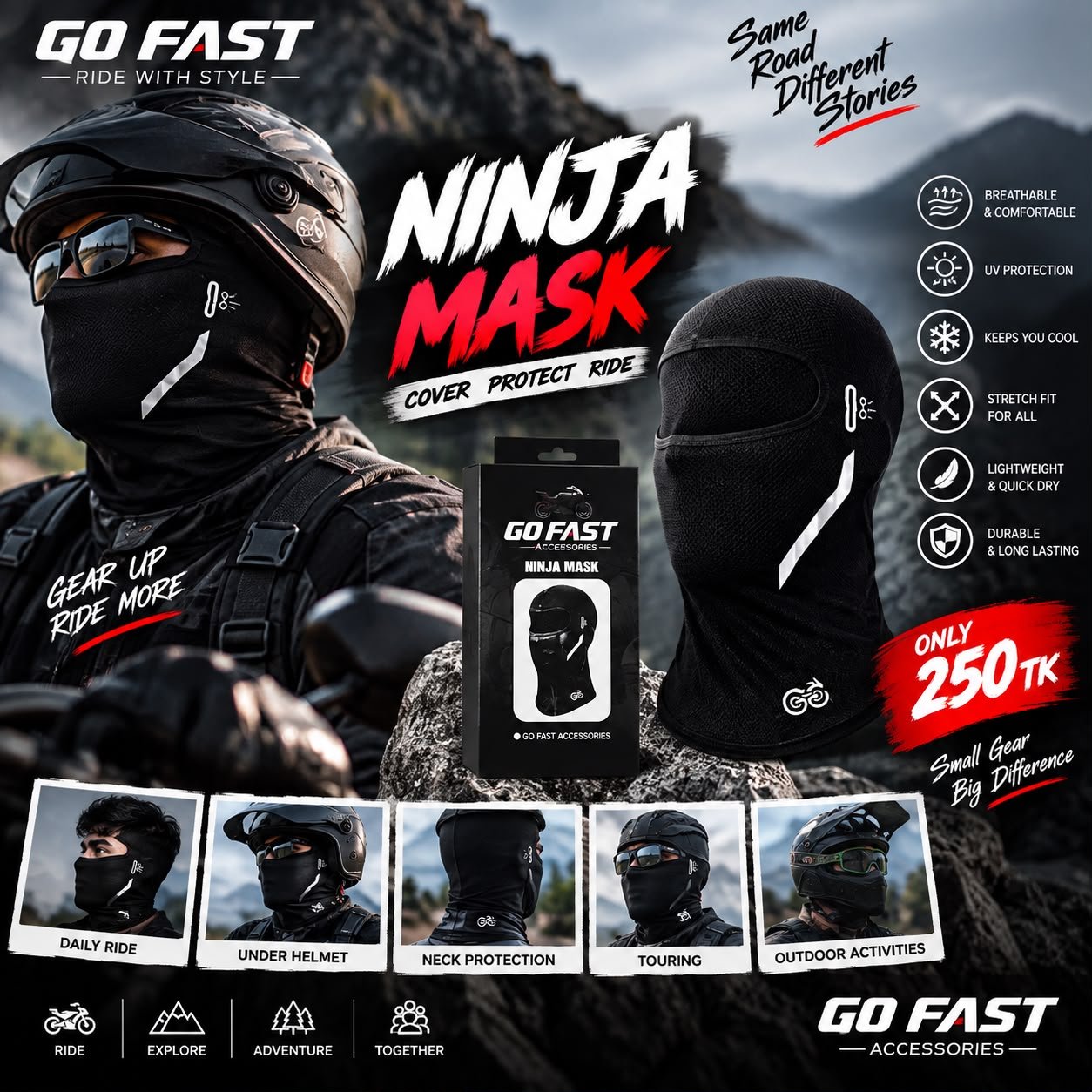 GOFAST Ninja Mask
