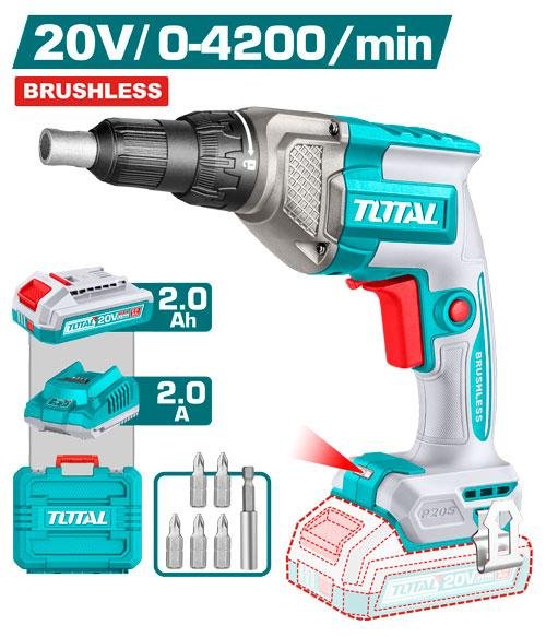 TOTAL TDSLI204281 Cordless Drywall Screwdriver