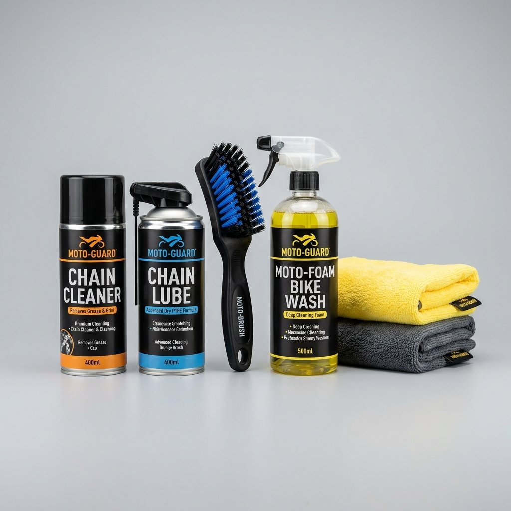 Motorcycle Cleaning Package