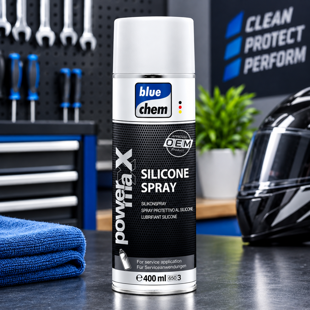 BLUE CHEM Silicone Spray 400ML