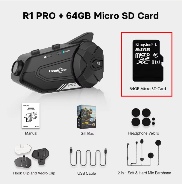 FreedConn R1 Pro Intercom with 2K Camera angle 3