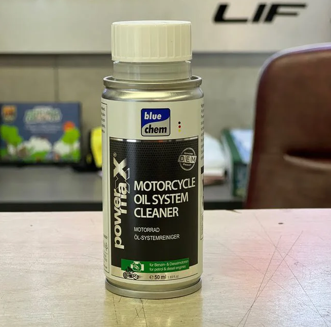BLUE CHEM Motorcycle Oil System Cleaner 50ML