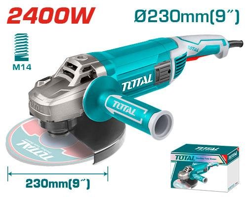 TOTAL TG1252306 2400W Angle Grinder 230mm