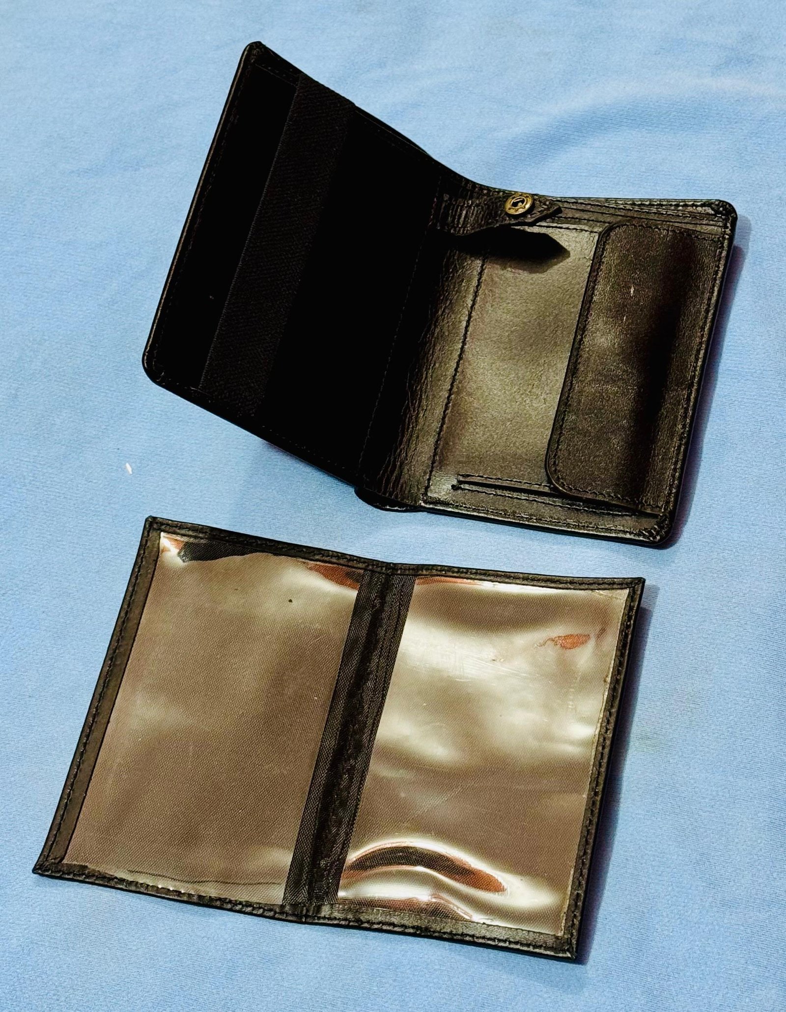 Genuine Leather Bikers Wallet angle 6