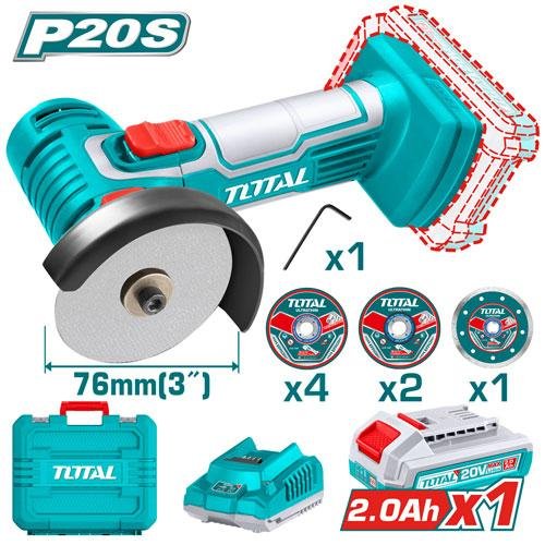 TOTAL TAGLI76012 Cordless Mini Cut-Off Tool