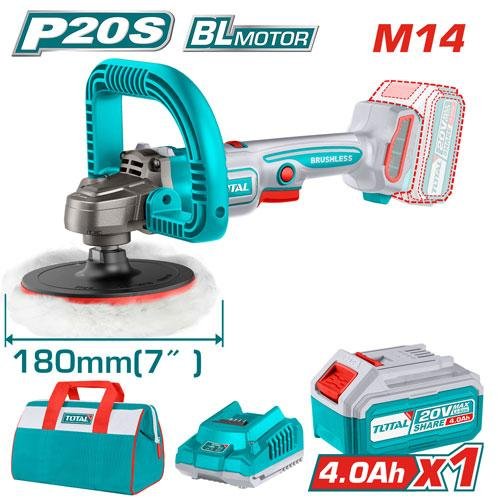Total TAPLI20181 Cordless Polisher Kit