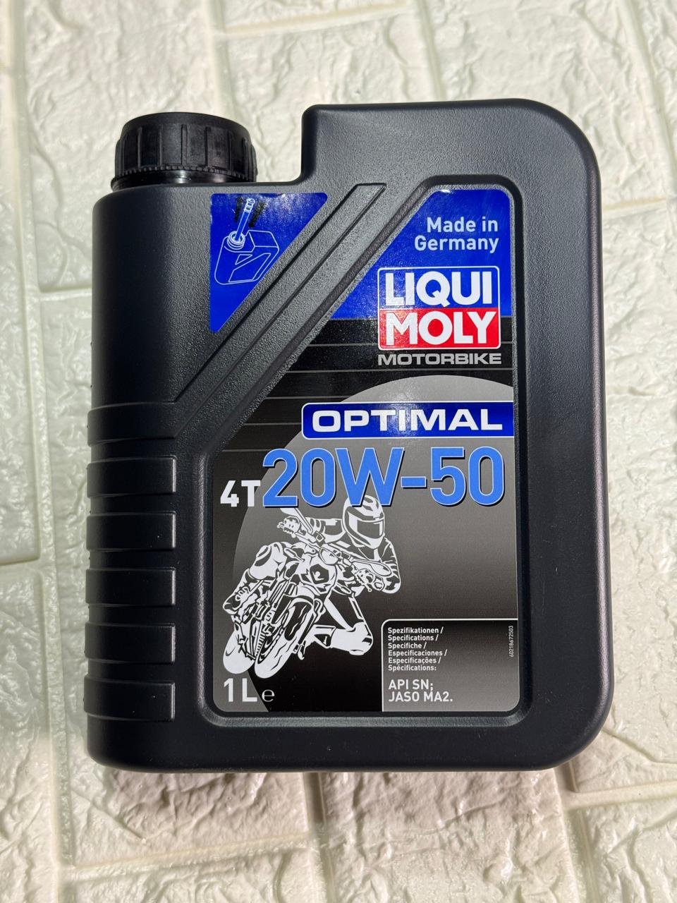 LIQUI MOLY 20W-50 Optimal Mineral angle 2