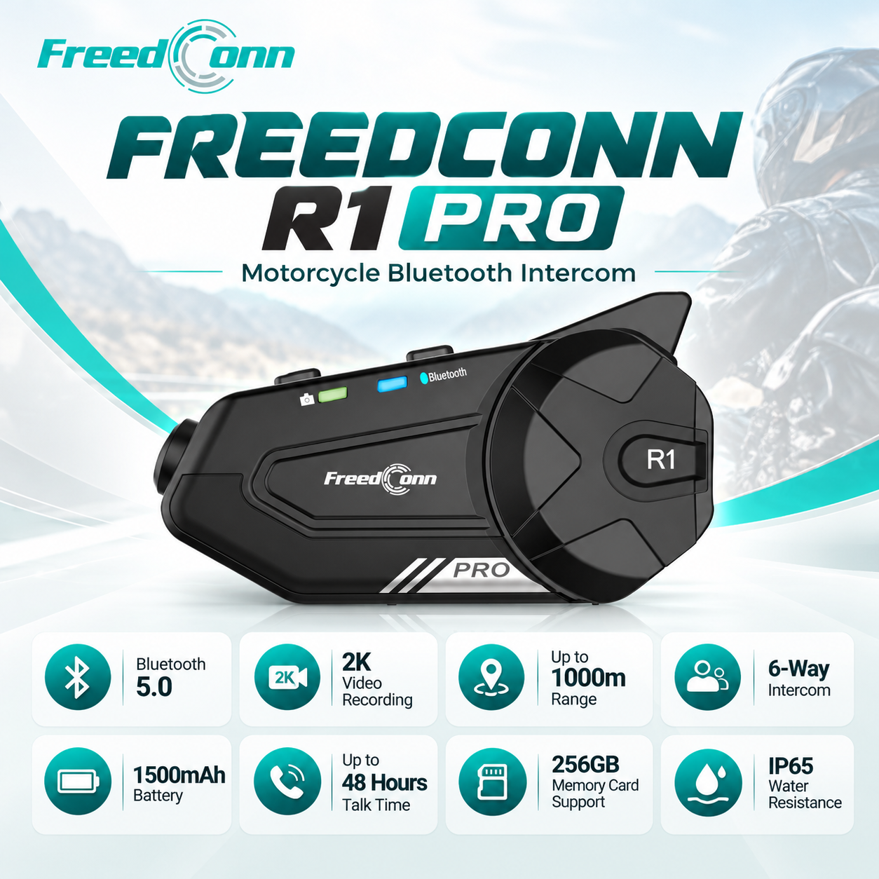 FreedConn R1 Pro Intercom with 2K Camera