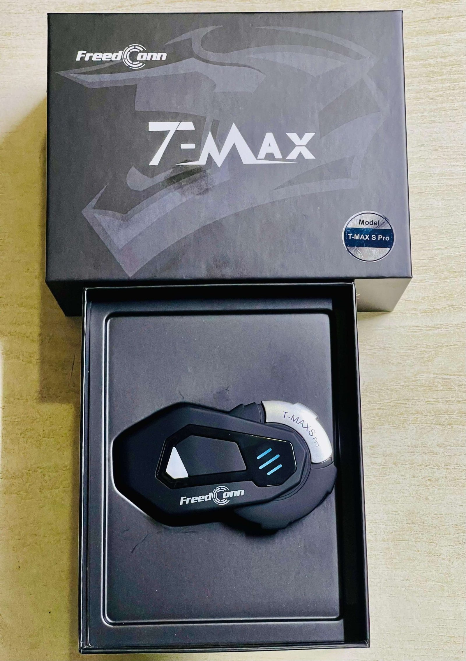T-Max Pro Motorcycle Bluetooth Communicator angle 2