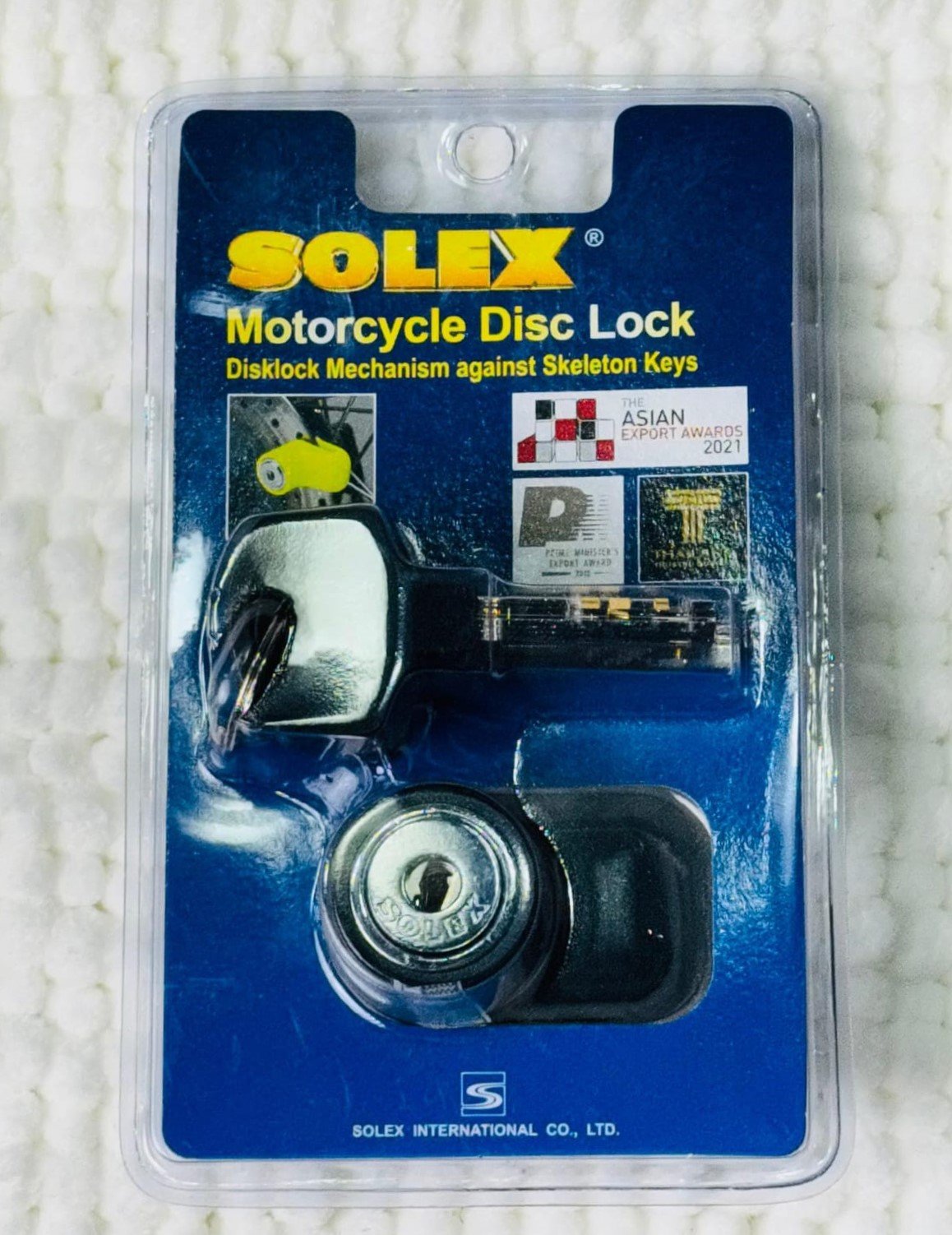 Solex 9025 Motorcycle Disc Lock