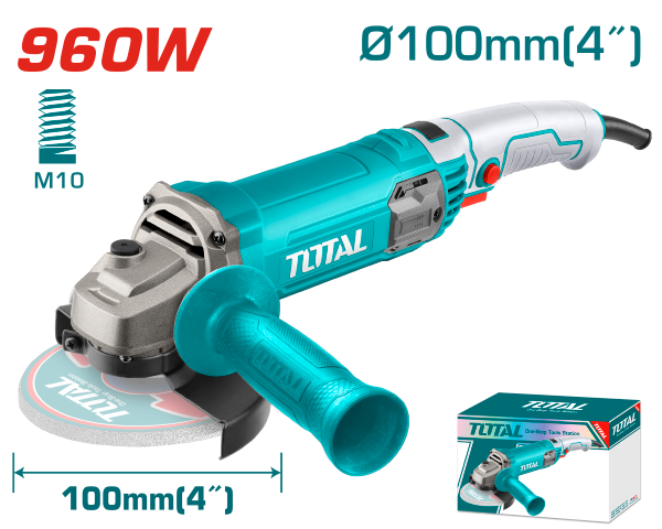 TOTAL TG10910076 960W Angle Grinder 100mm
