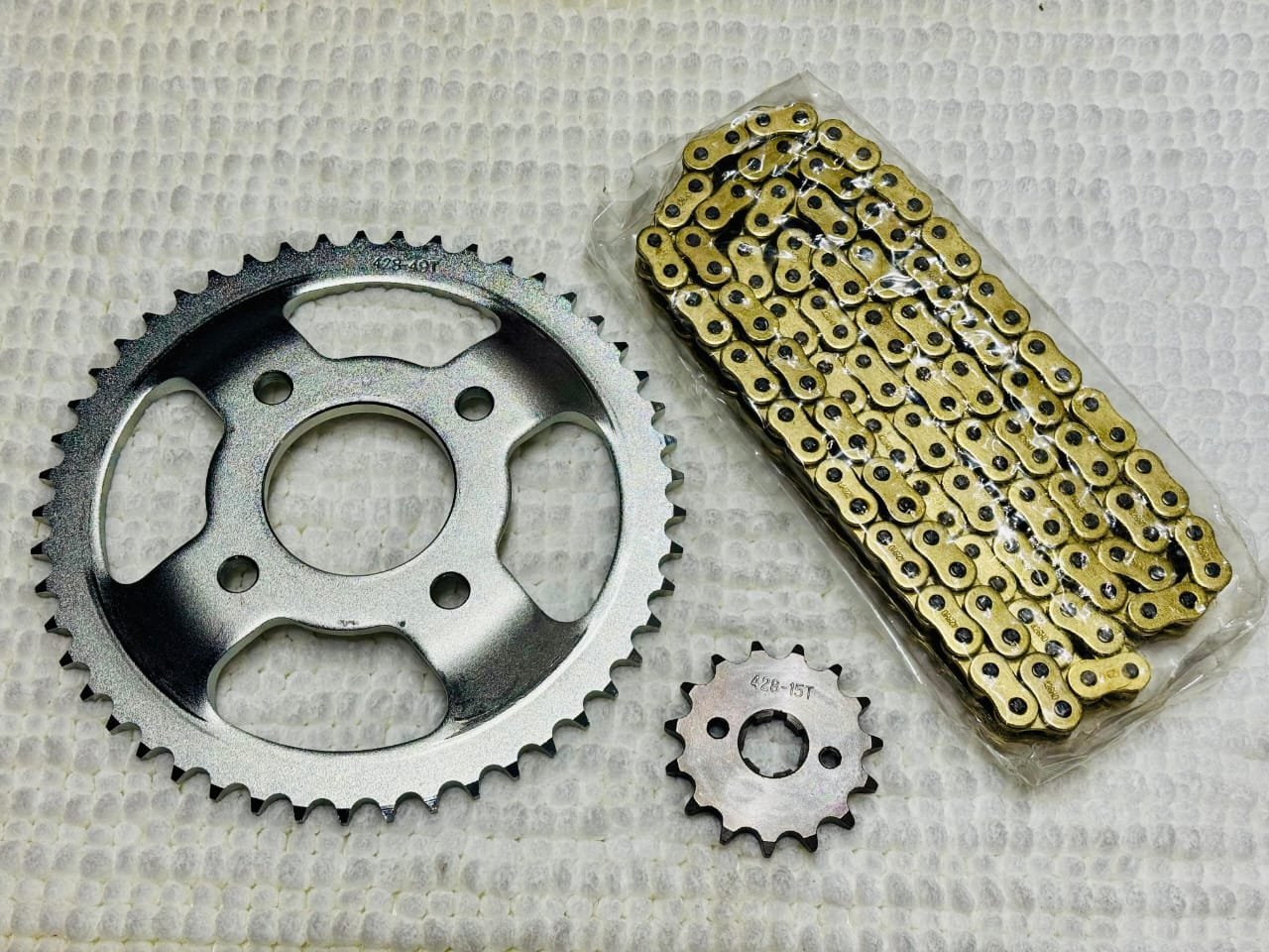 Lifan KPR / KPT / KP Heavy Duty Chain & Sprocket Set 15T-49T