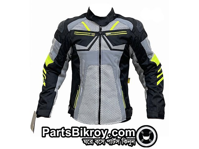 GearX 3D Mesh Yellow Riding Jacket