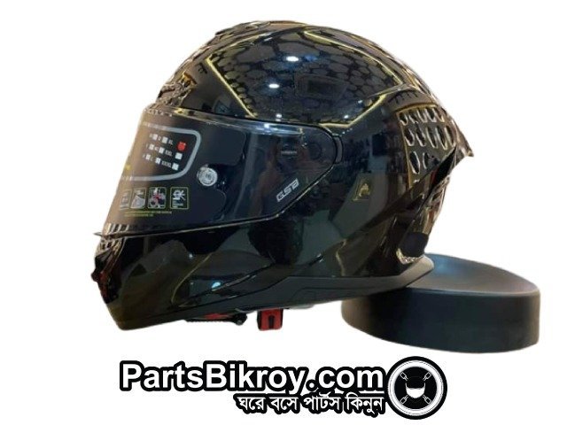 GSB S-361 Gt Solid Black Helmet price in Bangladesh