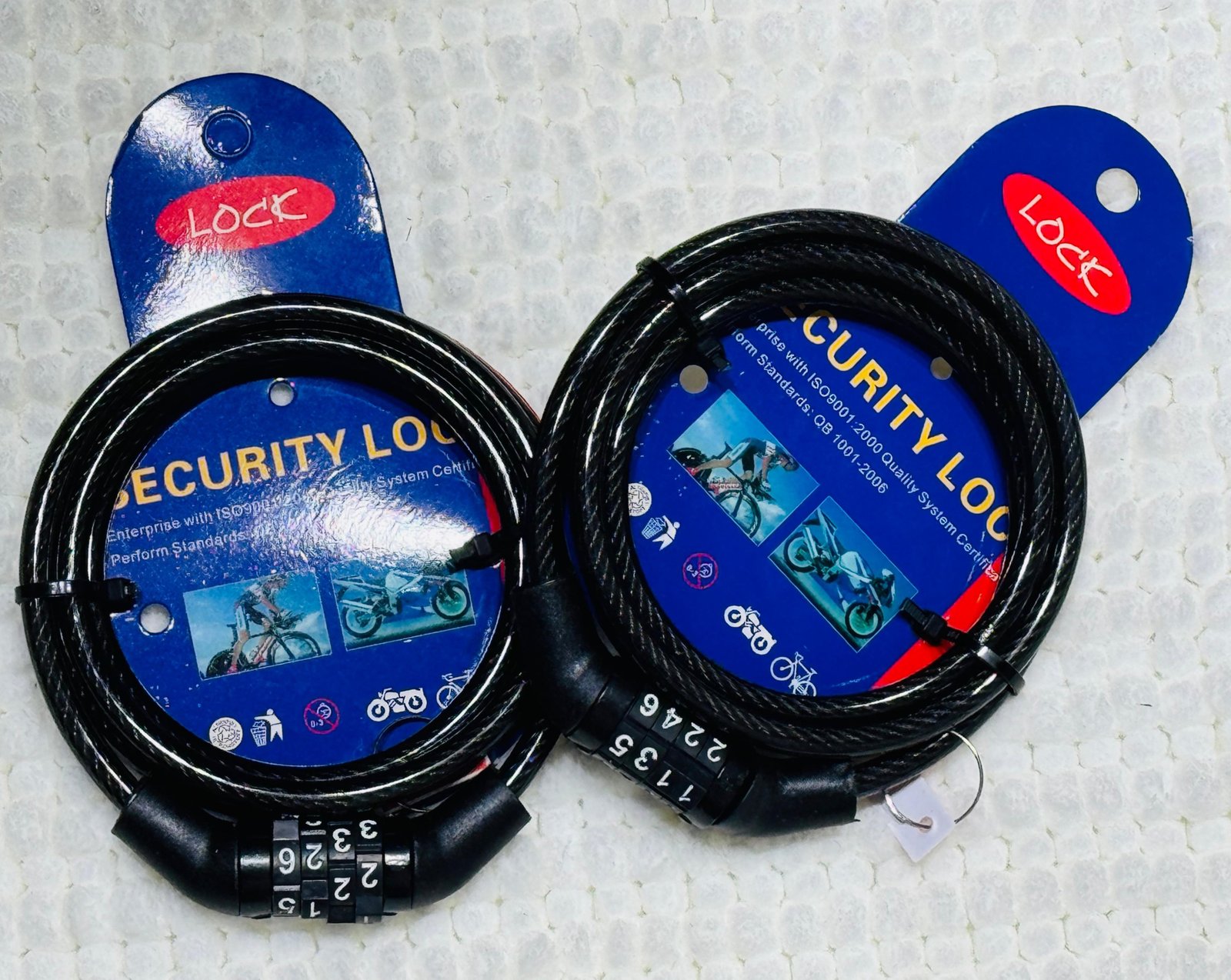 Motorcycle Helmet Security Lock (Small)