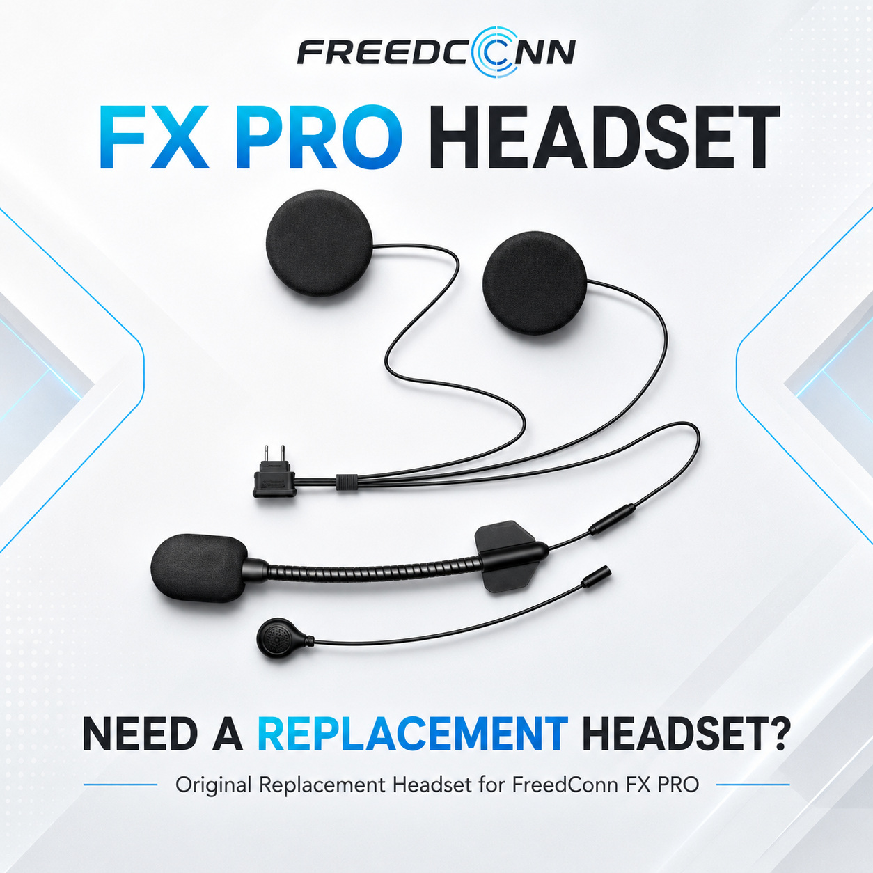 FreedConn FX PRO Replacement Headset