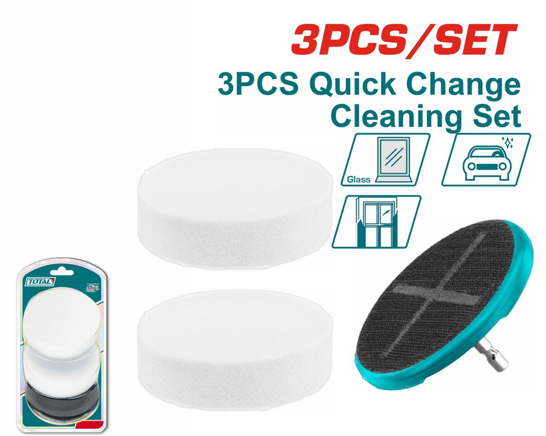 Total TAC35351 3Pcs Soft Sponge Set
