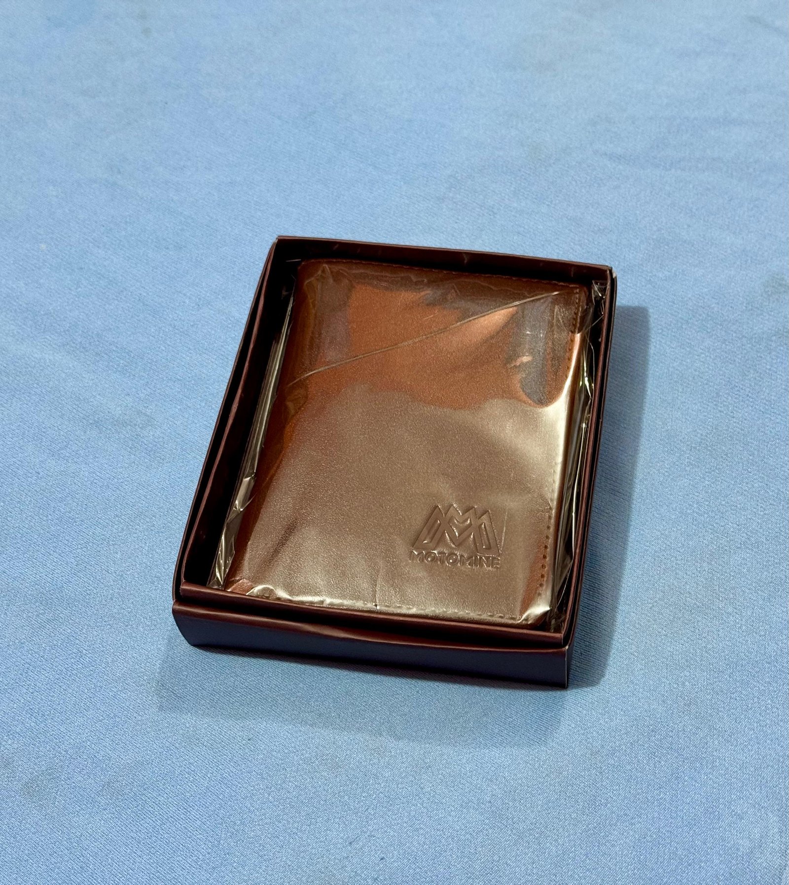 Genuine Leather Bikers Wallet angle 5