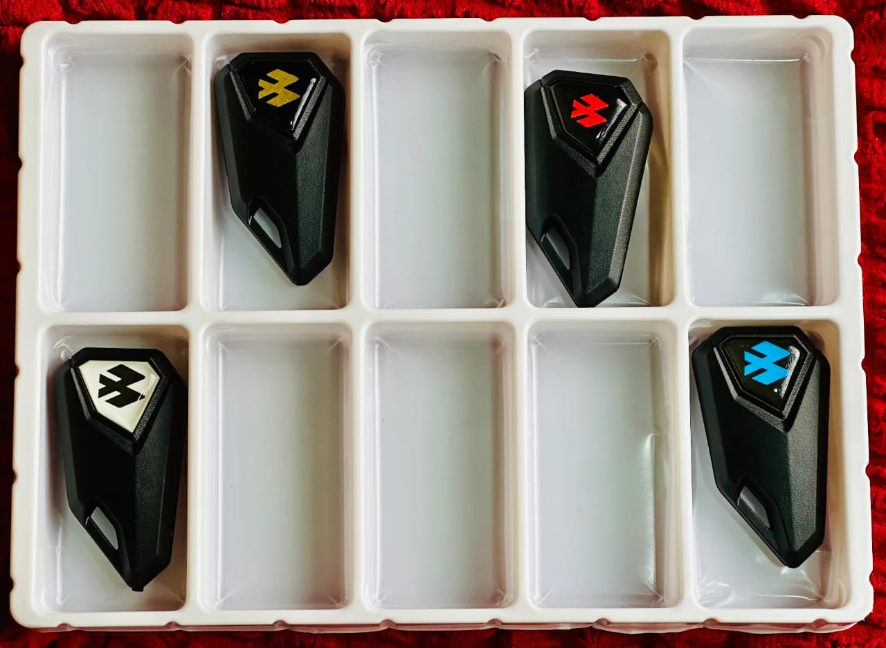 Stylish Flip Key For Bajaj Motorcycle angle 2