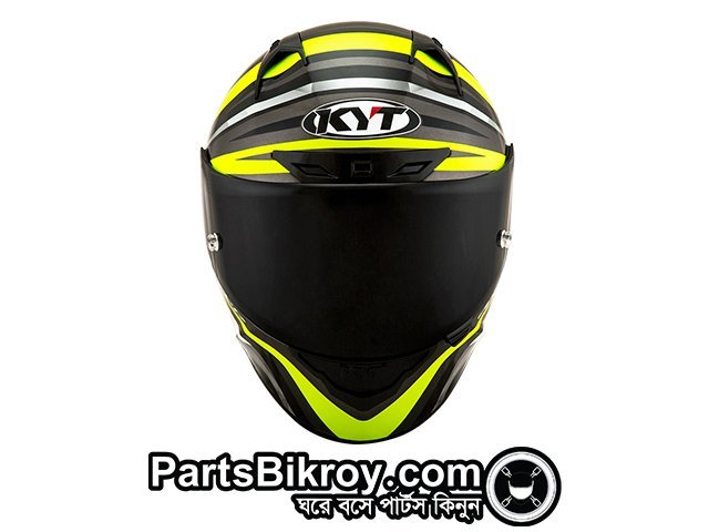 KYT NX Race Carbon Mood Yellow Fluo