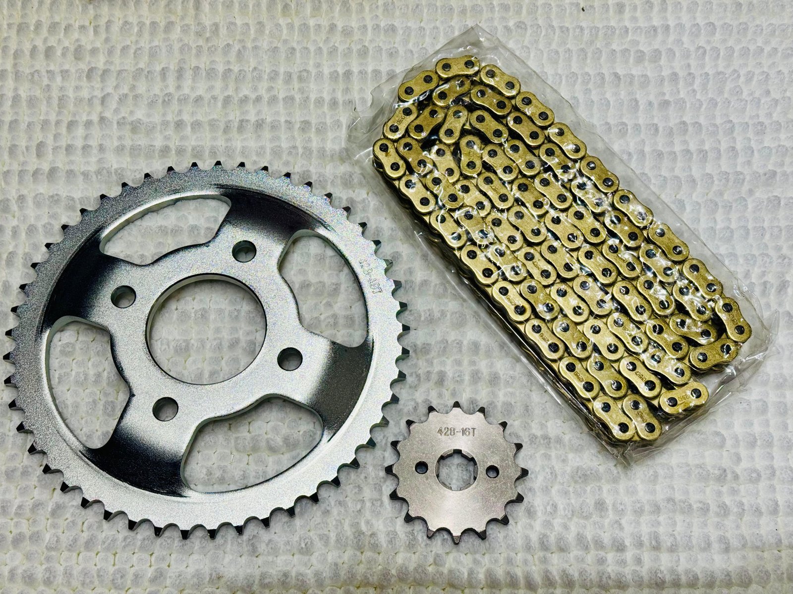 Lifan KPR / KPT / KP Heavy Duty Chain & Sprocket Set 16T-49T