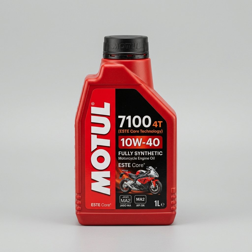 Motul 7100 4T 10W-40 Fully Synthetic Ester Engine Oil (1L)