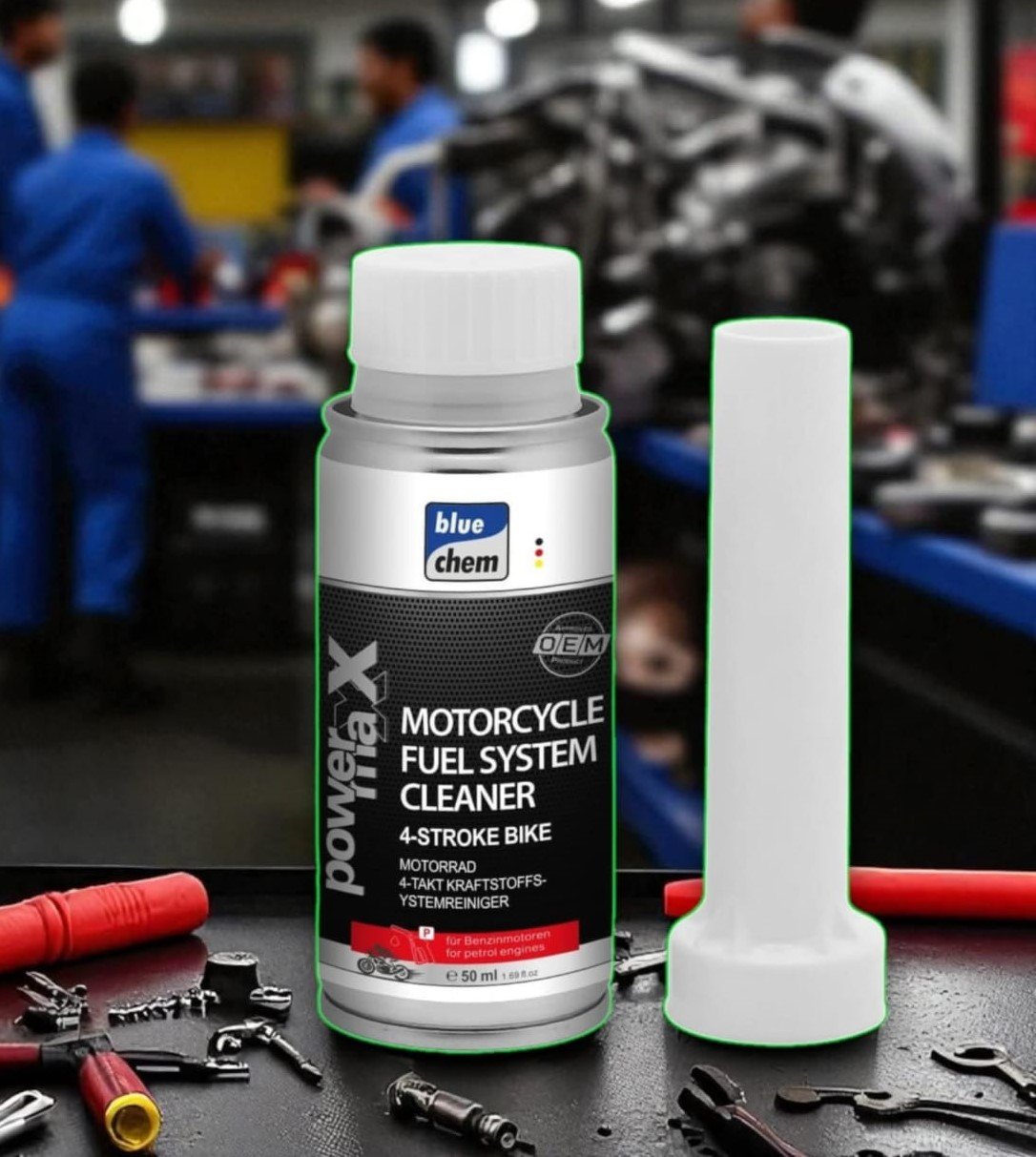 Motorcycle Fuel System Cleaner 4-Stroke Bike