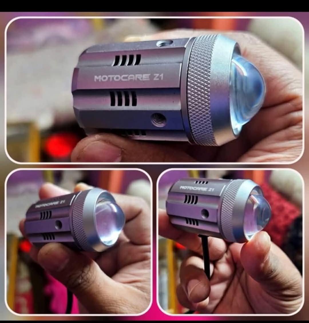 Motocare Z1 Mini Fog Light angle 2
