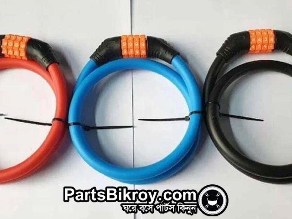 cable number helmet lock