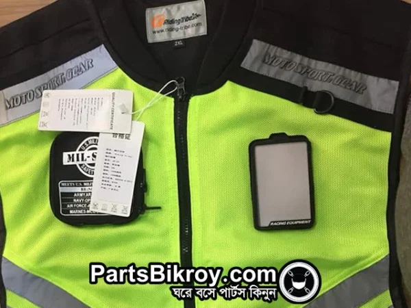 riding tribe icon reflective vest