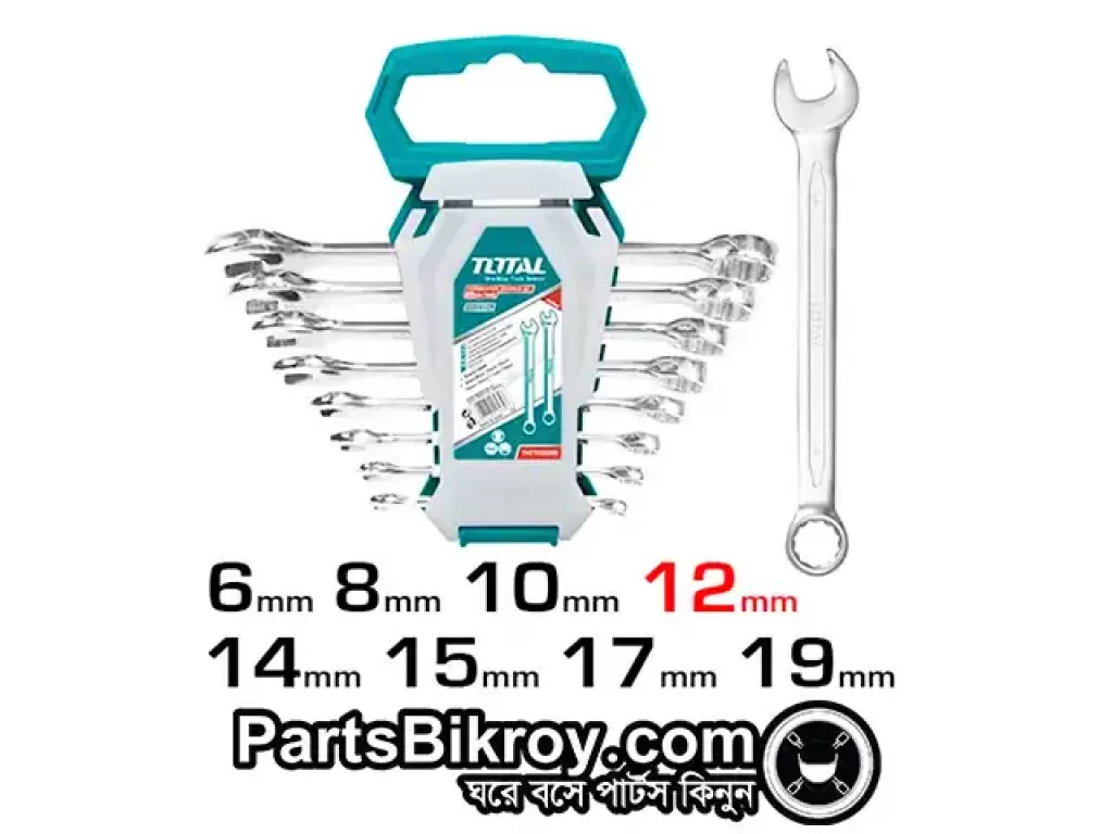 8pcs combination spanner set