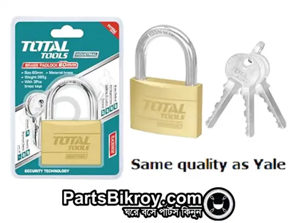 heavy duty brass padlock