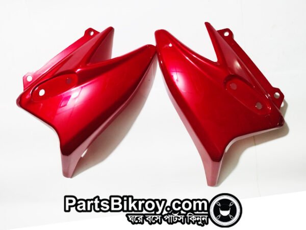 kpr headlight hood ornament red