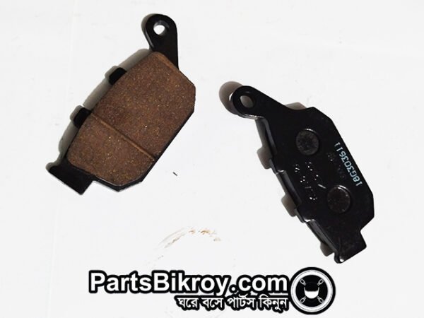 stock rear brake pad for kpt