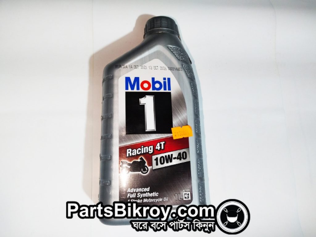 mobil 1 racing™ 4T 10w-40 motorcycle engine oil