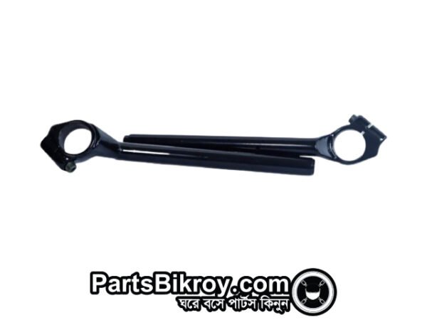 glossy black handlebar set