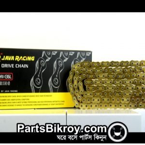 java racing o ring gold chain