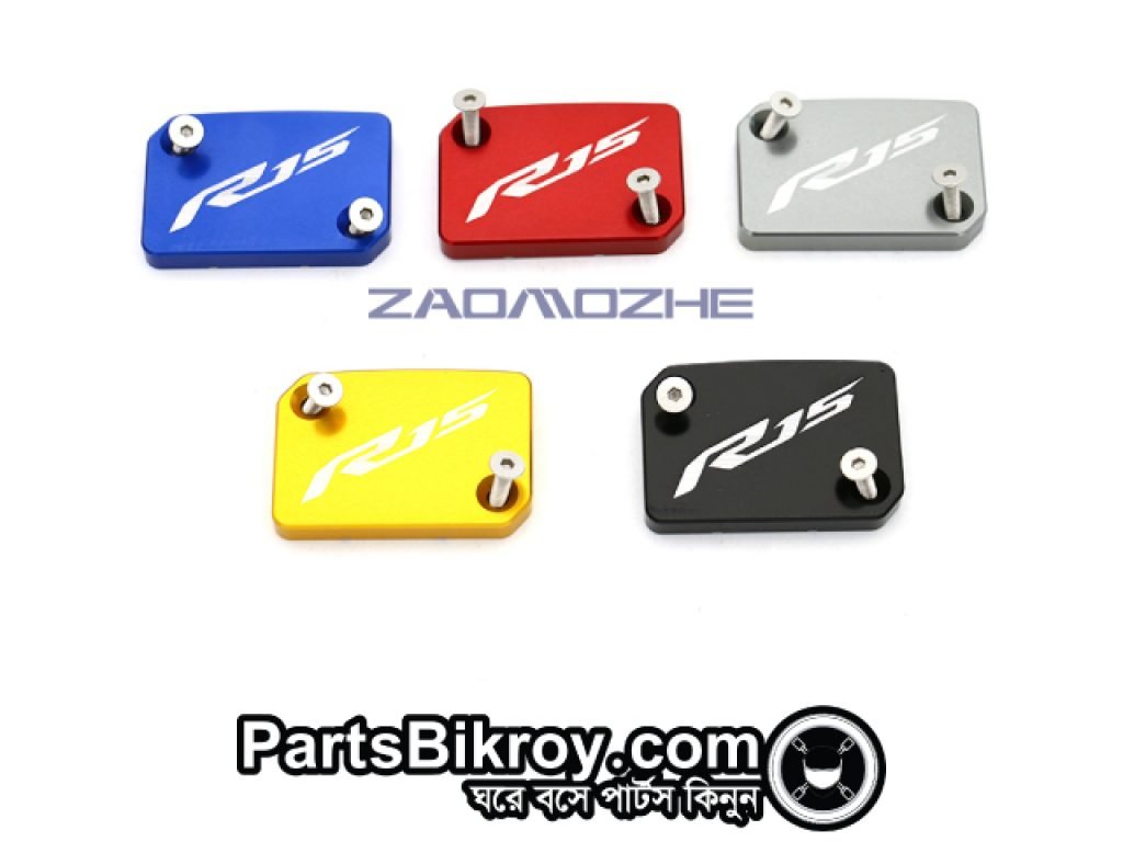 motorcycle front brake cap master cylinder cover for yamaha r15 v3 (2)