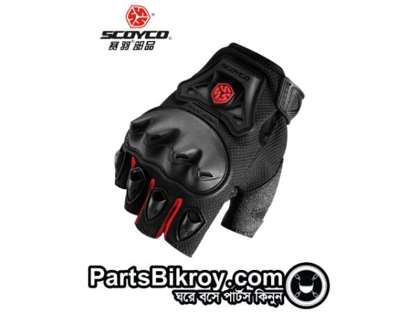 scoyco mc25 hlaf glubs